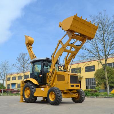 China Construction worksÂ   New heavy earth wheel loader price mobile machine used backhoe loader backhoe for sale