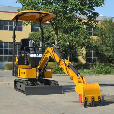 China Chinese Mini Excavator Electric Mini Farms Energy Saving Excavator 1 Ton for sale