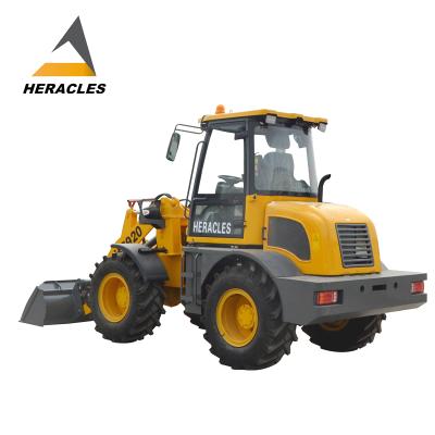 China mini garden tractor front end loader wheel with extra hydraulic funtion on joystick for optional attachments 1.2-1.3m3 for sale