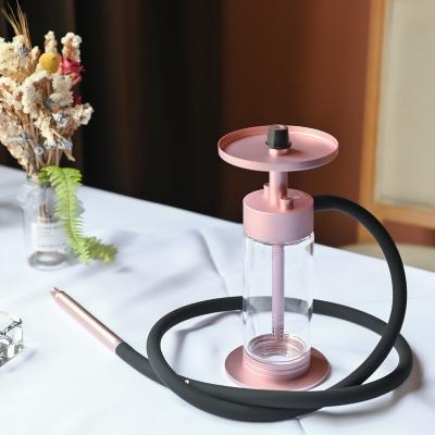 China Luxurious Amy Deluxe Hookah 360 Egyptian Aluminum Amazon Hookahs-Shisha-For-Sale Sisha Saudi Arabia Richman Iraq Travel Shisha for sale