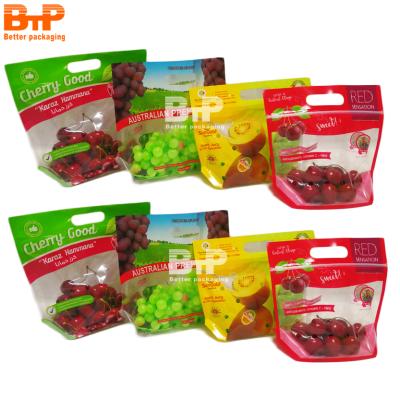 China Disposable Resealable Bags Zip Lock Bags Fruit Protection Bag Of Various Fruit for sale