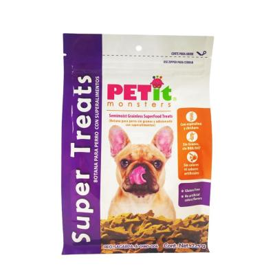 China Flat Bottom Dog Food Bag Pet Food Moisture Proof Bags 25kg for sale