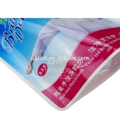 China 1 Liter Recyclable Laundry Detergent Plastic Bags Doypack With Zipper Packaging for sale