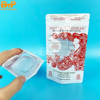 China Moisture Proof Custom Printed Empty Tofu Cat Litter Sand Plastic Packaging Bag With Window for sale