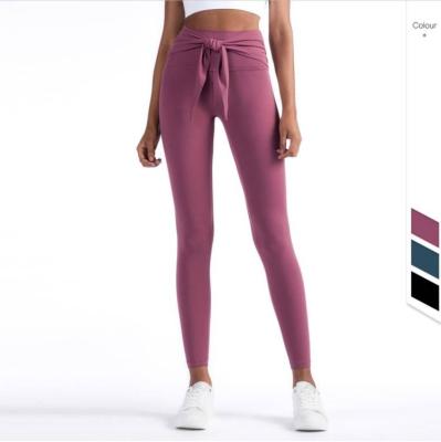 China Breathable tops selling indoor and outdoor sports wear peeling naked lulu yoga pants for sale