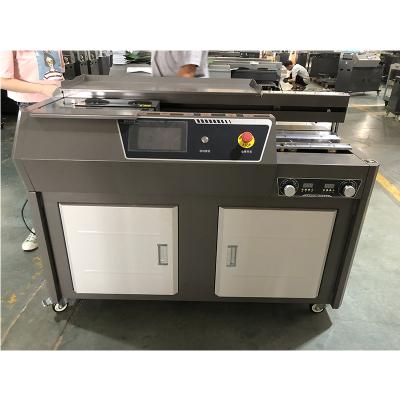 China Printing shops perfect automatic glue binding machine for book or magazine binding for sale