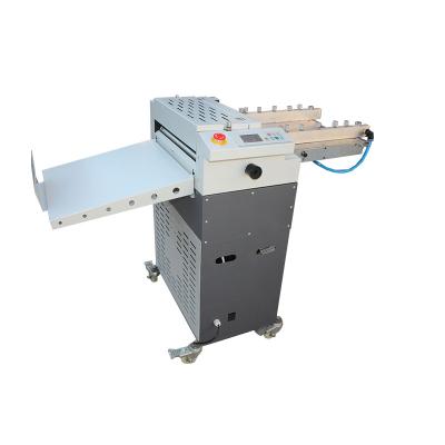 China Automatic Stores Paper Printing Creasing Perforating Sticker Slitter Paper Creasing And Perforating Machine for sale