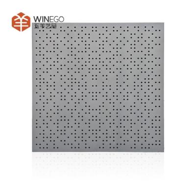 China Multiple Color Options Aluminum Perforated Acoustic Panel For Ceiling And Wall for sale