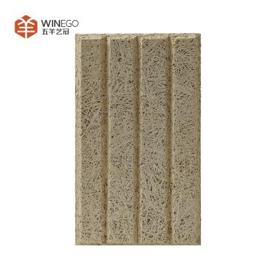 China Reduce Echo And Enhance Acoustic Wood Wool Acoustic Panels For Hospitals for sale