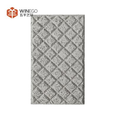 China Sustainable And Recyclable  Wood Wool Acoustic Panels For Museums Ang Hall for sale