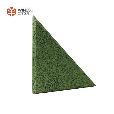 China 12 Colors And Custom Sizes Wood Wool Acoustic Panels With OEM Services for sale