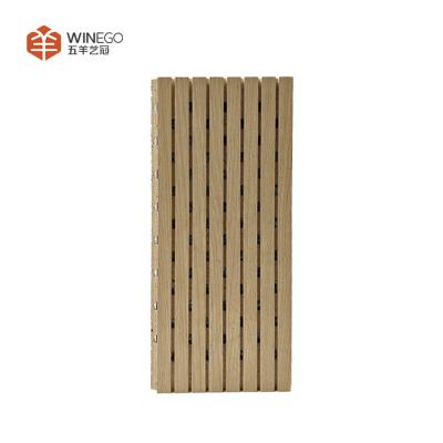 China Various Finish and Model to Choose Grooved Acoustic Panel for Conference Wall for sale
