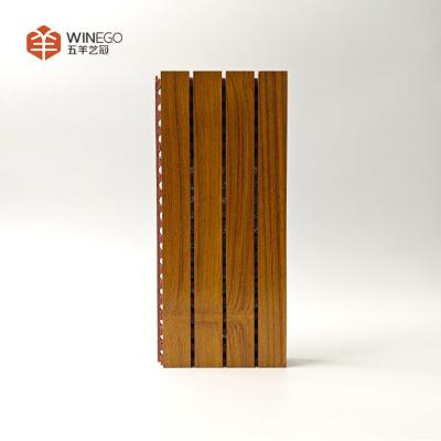 China Enhance Sound Absorption with Grooved Acoustic Panel for Studios and Theaters for sale