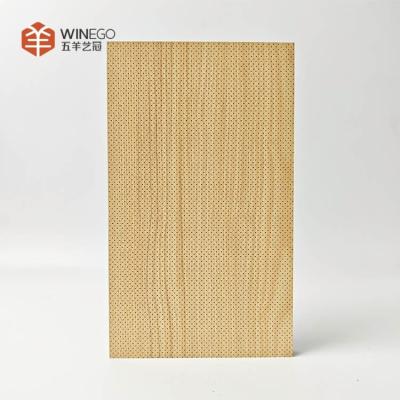 China Premium Sound Absorbing Micro Perforated Panel System with Fire Safe Construction for sale