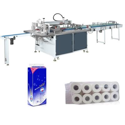 China Food Small Business Toilet Paper Rolls Tissue Wrapping Sanitary Paper Processing Machine Machine for sale