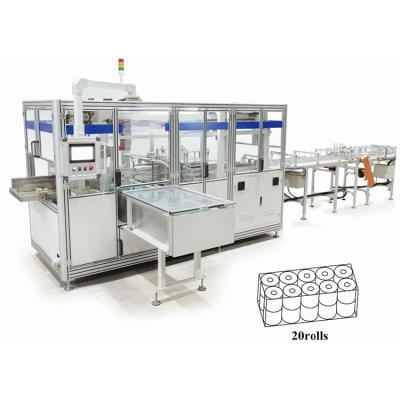 China Full Automatic Hotels Youdeng Toilet Issue Paper Packaging Packing Machine Tissue Paper Making Machine for sale