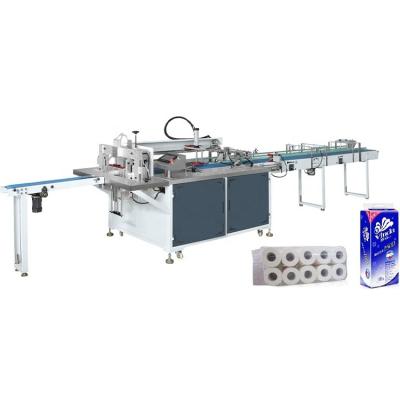 China Food Factory Supplier Toilet Paper Producing Machine Tissue Wrapping Equipment Toilet Paper Packaging Packing Machine for sale