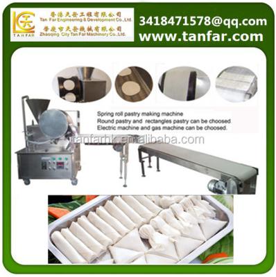 China Normal SEMI Automatic Spring Roll Sheet Machine TF-360 for sale