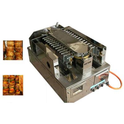 China Easily assembled Auto.Rotating bar. B.O. Machine and Yakitori Machine, SATAY MAKING MACHINE for sale