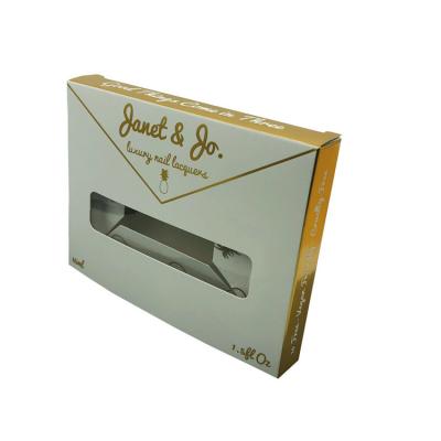 China Recyclable Custom Cardboard Box With Clear Window for sale