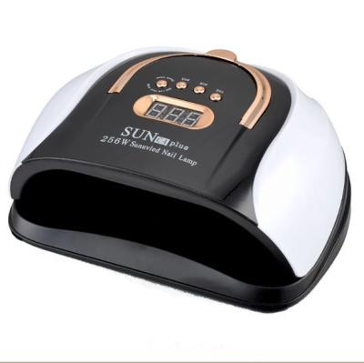 China 2022 Nail Salon New Arrival Manicure Lamp For Nail Salon C4 Sun Plus 57pcs LED 256w UV Glue Led Nail Art Nail UV Dryer for sale