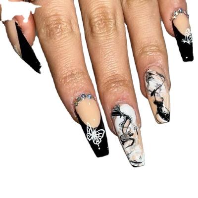 China 2022 New Design Insti Fashion Nail Art Private Labeling Customized ABS Press On Nails Artificial Nails for sale