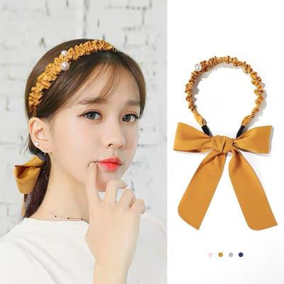 China Retro Simple Wind Flame Wind Headband Twist Hair Rope Funky Edge Female Braided Korean Fairy Super Soft Headband for sale