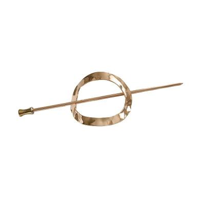 China A sweet simple geometric hairpin that matches everything in metal for sale