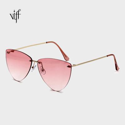 China Wholesale Designer HM19226 Single Hinge Metal Rimless Hinge Viff OEM ODM Rimless Sunglasses for sale