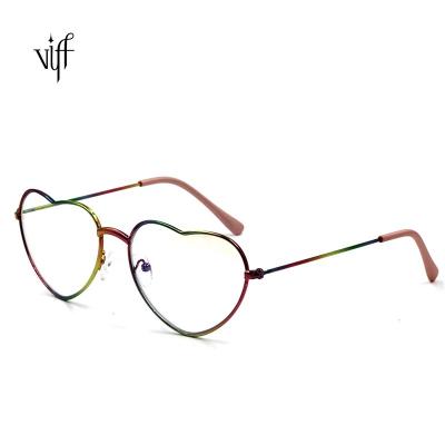 China Fashion VIFF Sunglasses Kids White Cute Heart Shape Sunglasses Boys Girls UV400 Sunglasses HMK18063 Heart Frame Sun Glass for sale