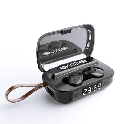 중국 IPX7 Waterproof Earbuds New Product A13 TWS BT 5.1 Stereo Earphone Sports Wireless Earphone Touch IPX7 Waterproof Earbuds With Flashlight Clock 판매용