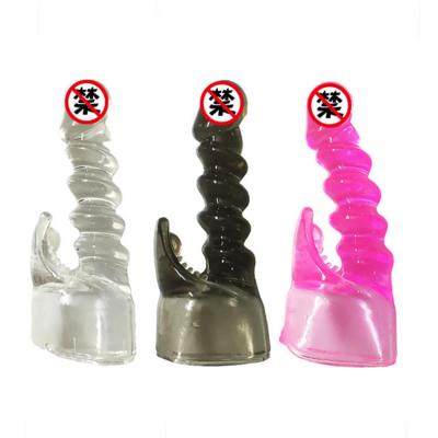 China True Touch Feeling G-spot Stimulation Headgear 4.0 Diameter Headgear G-spot Attack Clitoral AV Headgear for sale