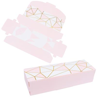 China Recyclable Cookie Paper Gift Box Cardboard Cake Chocolate Packaging Box Party Baking Supplies for sale