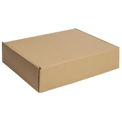 China Recycled Materials Custom Recyclable Folding Cardboard Corrugated Kraft Paper Packaging Shipping Boxes for sale