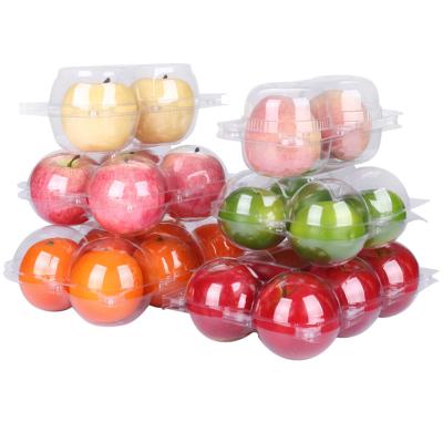 China Recycled materials hotsale disposable cheap plastic whole fruit packaging blister packaging tray for sale