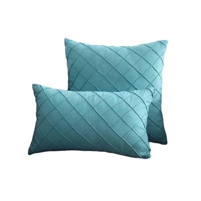 China PORTABLE High Quality Colorful Velvet Pillow Case Luxury Cushion Cover For Home Decor for sale