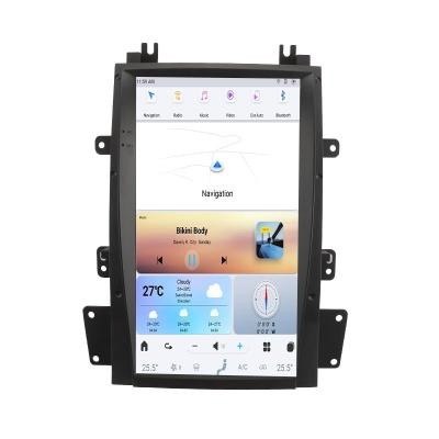 China GPS Tesla Style 13.6 inch Large Vertical Touch Screen Car Stereo Player Radio for Cadillac Escalade 2008-2012 Android for sale