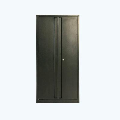 China Full Size Minimalist Metal Office Storage File Furniture Black Iron Black Filing Cabinet for sale