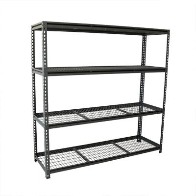 China Corrosion Protection Heavy Duty Industrial Warehouse Outlet Boltless Steel Home Storage Rack for sale