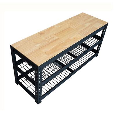 China Corrosion Protection Storage Stacking Racks Steel Pallet Metal Shelving Garage Warehouse Rack for sale