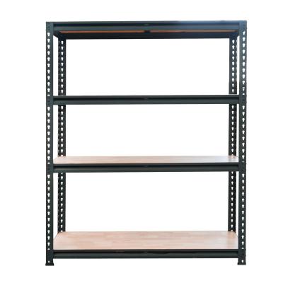 China Corrosion Protection Easy-Install 4 Layer Height Adjustable Metal Shelves Stacking Storage Shelf Brackets for sale