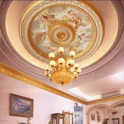 China Gorgeous Artistic Ceilings Picosecond Ceiling Tile Medallion Materials Ceiling Spot Light Used For Ceiling for sale