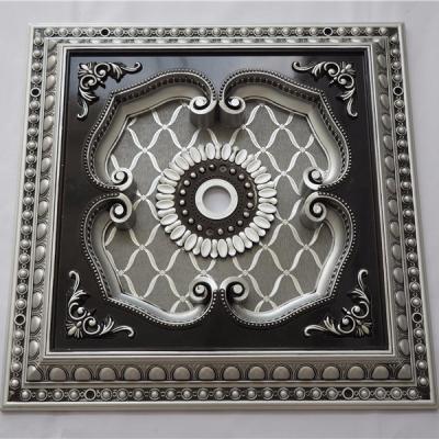 China Artistic Ceilings Led Palace Ceiling, European Style Palace Ceiling, Plastic PS Ceiling for sale