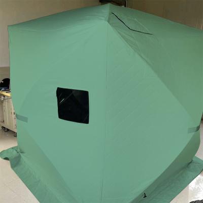 China Camouflage play steam sauna tents portable sauna room tent fishing/outdoor camping tent field automatic custom unique custom logo custom for sale