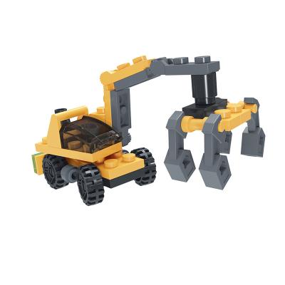 China Two In ONE Quality Guarantee Two In One Vehicles Plastic Blocks Building Creative Diy Toy for sale