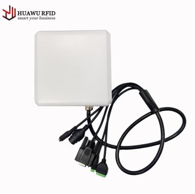 China HUAWU 100m 2.4G IP67 TCP 129X129X45MM active IP rs232 4G asset transponder 2.45GHZ rfid reader writer for sale