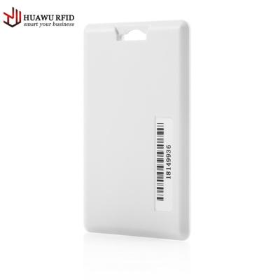 China Waterproof / waterproof HUAWU IP68 100m cheap 2.4g rfid active card tag for students workers and patients management for sale