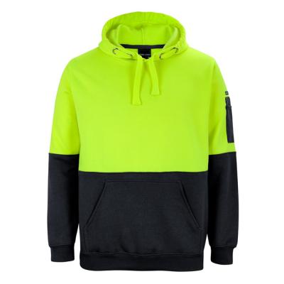 China Wholesale 100% Polyester Hi Safety Vis Pullover Hoodie Fleece Sweatshirt for sale