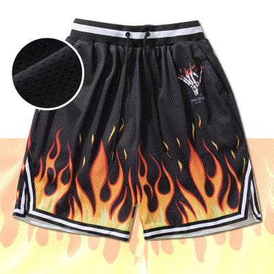 China Breathable Men Shorts Basketball Practice Shorts With Zipper Pockets Basketball Team Shorts for sale