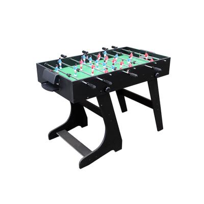 China MDF Folding Leg Soccer Tables Football Game Baby Foot Game Table Foosball Table For Kids for sale